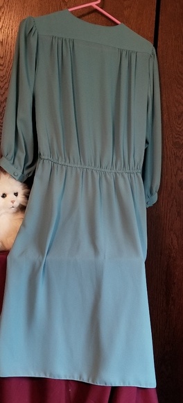 VINTAGE  Ms. Chaus real shirtwaist dress - Picture 2 of 3